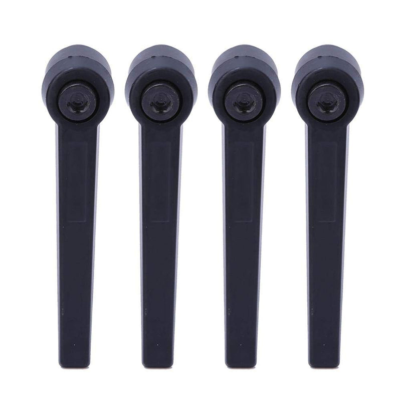 4pcs Fixing Handle Machine Knobs, Adjustable Stainless Steel M10 Female Thread (M10)