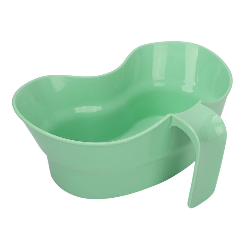 Dioche Oral Care Basin Cup, Inward Curved Unbreakable Large Diameter Vomit Bowl Tooth Brushing Tray for Elderly Bedridden 300ml