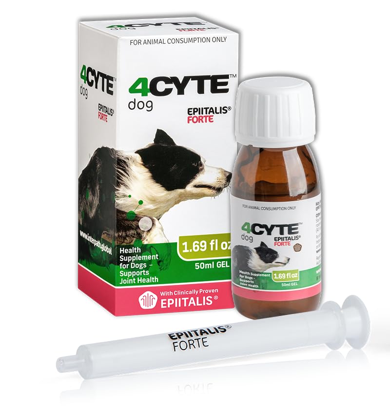 4CYTE Epiitalis Forte Dog Joint Supplement Gel – Mobility, Flexibility & Cartilage Support 50 ml