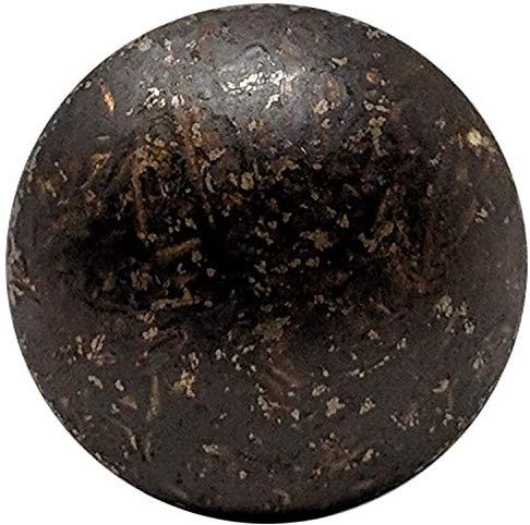 Premium Upholstery Tacks, 3/4-inch Diameter Nailhead Pins, Large Decorative Trim for Furniture (80, Dark Antique Brass) 80