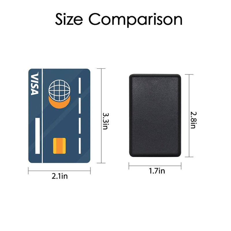 LeMotech Project Box, 5 Pieces ABS Electrical Box Small Junction Box for Electronics PCB Case,Electronic Hobby Box Black, Outside Size 2.8 x 1.7 x 0.9 inch (72x 42x 23 mm) 2.8" x 1.7" x 0.9"(5pc)
