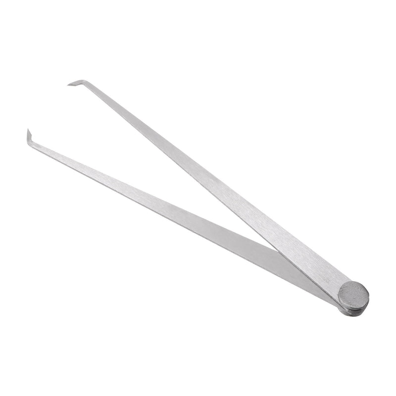Firm Joint Inside Caliper - [8 Inch] Stainless Metal Firm Friction Joint Measurement Tool for Size Measuring Use, Silver Tone 8 Inch