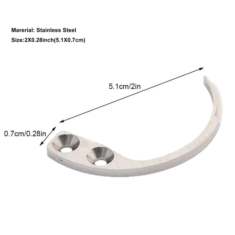 3 PCS Hooks Stainless Steel Material Light Weight Small Size Portale,Metal S Hooks, Supermarket Tool Accessories