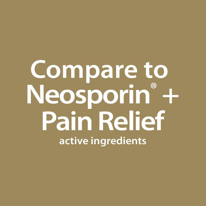 GoodSense Maximum Strength Triple Antibiotic Ointment plus Pain Relief, Soothes Painful Cuts, Scrapes, and Burns, While Preventing Infection, 1 Ounce