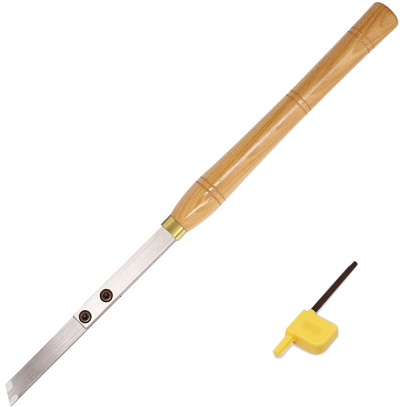 Carbide Parting Tool and Grooving Woodturning Tool 19.68 inches for Wood Turning Lathe