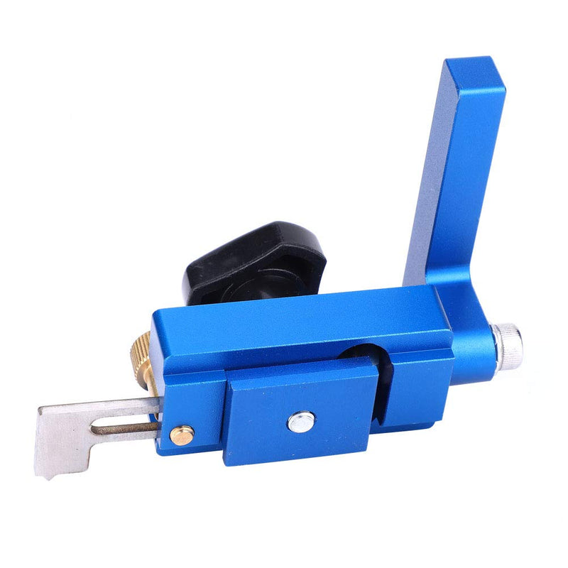 T Track Stop Fence Flip Stop Tool Woodworking Positioning Limiter Wood Clamp Aluminum Alloy T Track Stop for Woodworking (30#+45#) 30#+45#