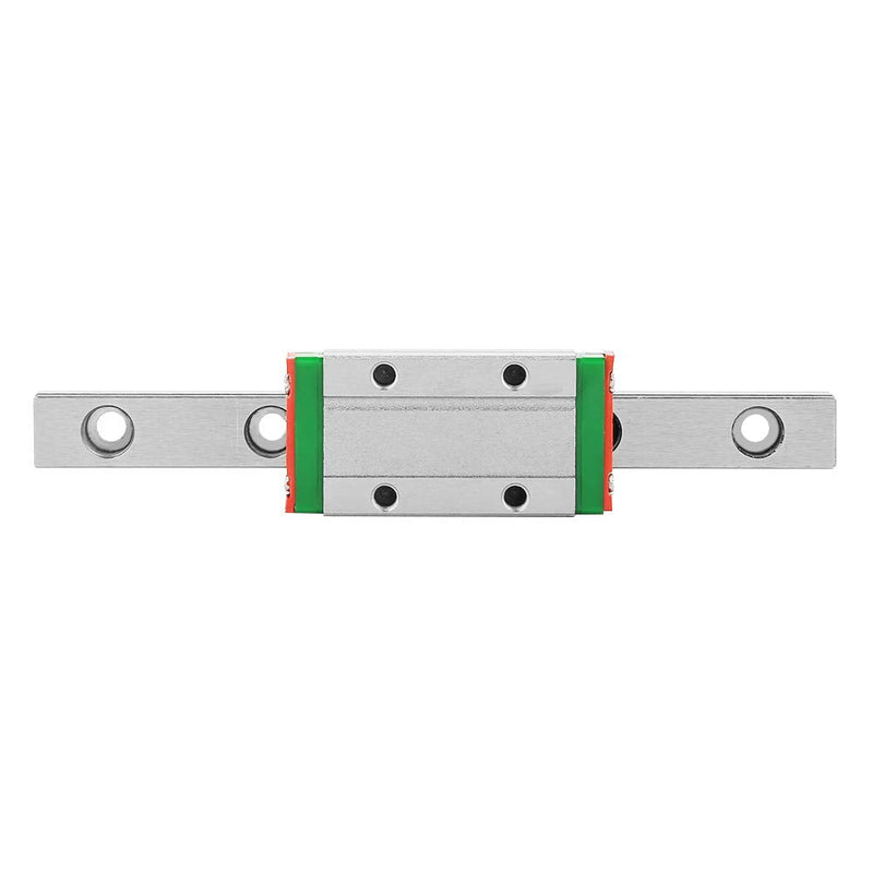 100mm MGN9H Miniature Bearing Steel Linear Motion Rail 9mm Width + Slide Block Linear Rail for Automatic Equipment, Precision Measuring Equipment