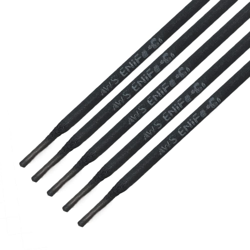 ENiFe-CI 5pcs 55-Percent Nickel Cast Iron Welding Electrode Rods Welding Stick (1/8'') 1/8'' 5 PCS