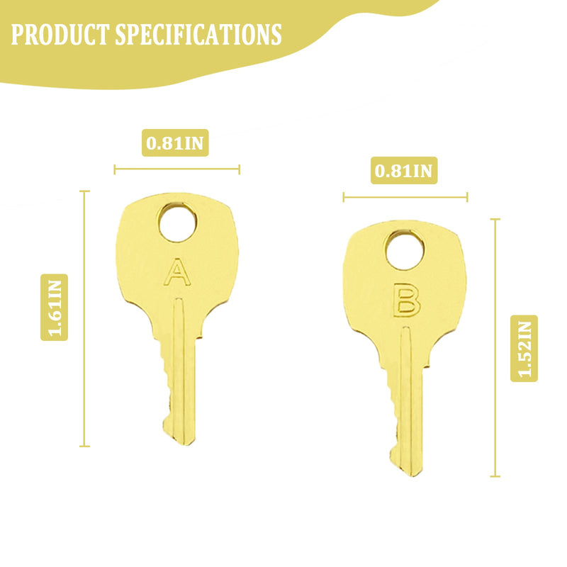 Cedar Chest Key, Fits All Lane Newer S Series Safety Style Locks 2 Pcs