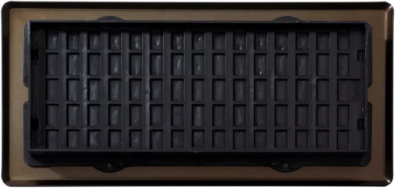 Decor Grates SPH410-RB Floor Register, 4x10, Rubbed Bronze Finish 4x10 Inches