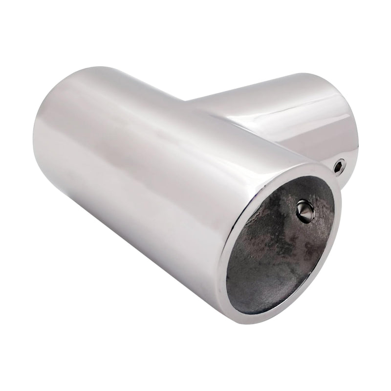 Marine Grade Heavy Dudy 11/4IN Pipe Hand Rail Tee 316 SS Mirror Polished Hand Rail Fitting-90 Degree 11/4IN3 Way Corner Elbo