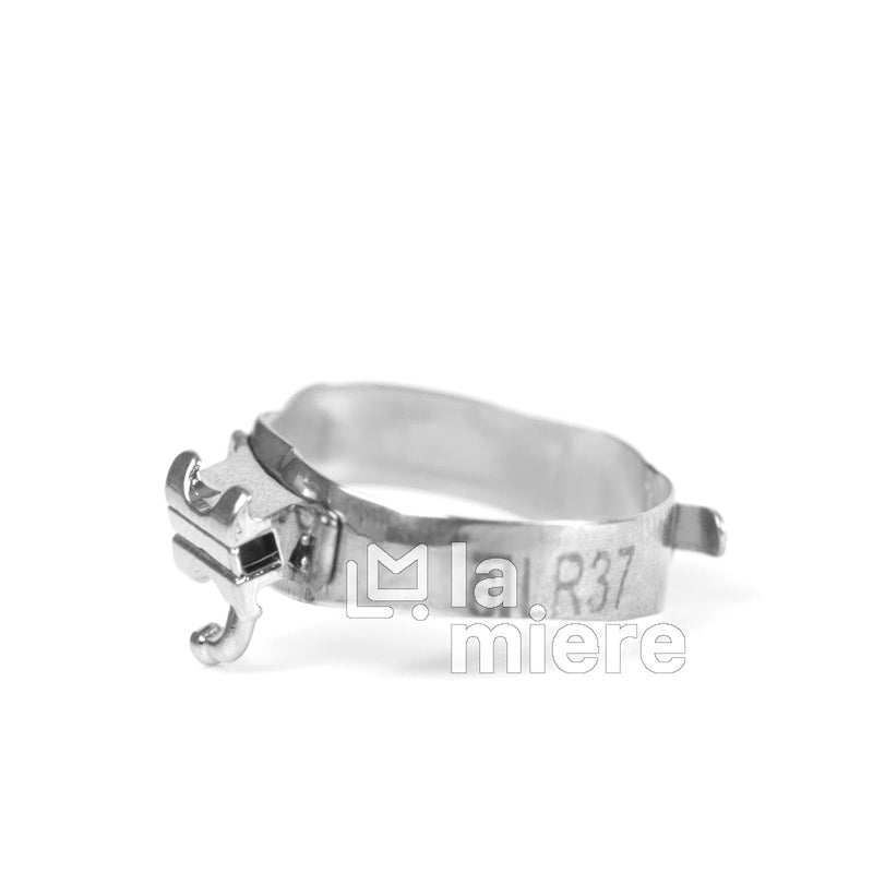 LA MIERE 1st Molar Bands Pre-Welded with Single Convertible Tube with Small Cleat, Roth .022#35-#39+ U2/L1 80pcs/Box， #35-#39+ Single convertible, with small cleat, U2/L1