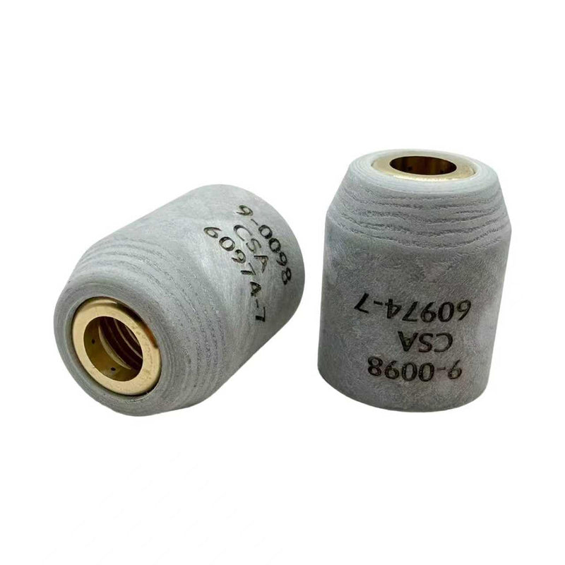 2Pcs 9-0098 Shield Cap for Thermal Dynamics Cutmaster 42/12 Cutter SL40 Torth Consumables