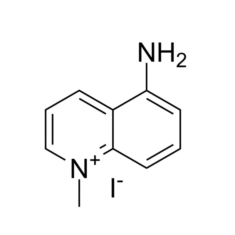 5-Amino-1-methylquinolin-1-ium Iodide, 5-amino-1MQ, Purity 99% Min, 5 Grams, Include 100mg Scoop, CAS No. 42464-96-0