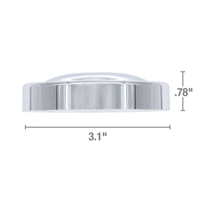 Danco 12005 Shower Arm Stabilizer Bracket and Flange Cover, No Size, Chrome