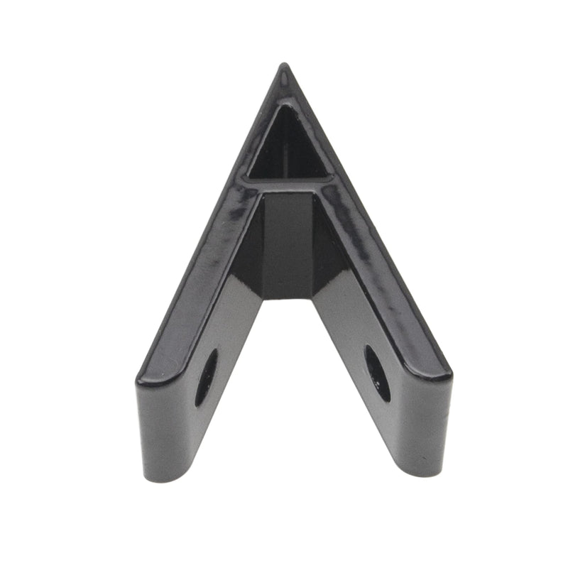 8Pcs 45 Degree Angle 4040 Aluminum Profile Corner Bracket Joint Braces Connectors with Screws T-Nuts Black