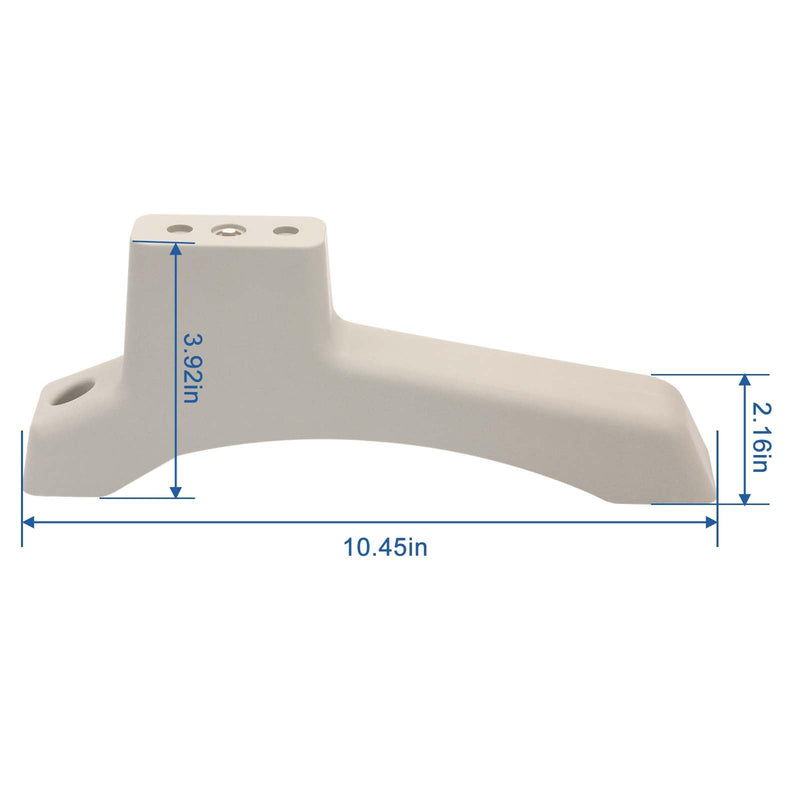 Wall Heater Base Legs for Dyna Glo and Comfort Glow Models - Floor Mounting Kit (2 Pack)