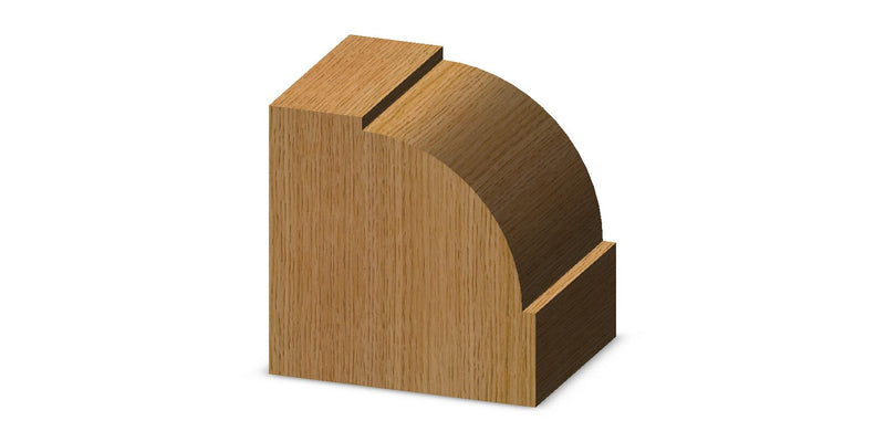 Whiteside 2106 Beading Router Bit: 1/4 Inch Radius, 1 Inch Large Diameter, 1/2 Inch Shank, 1/2 Inch Cutting Length