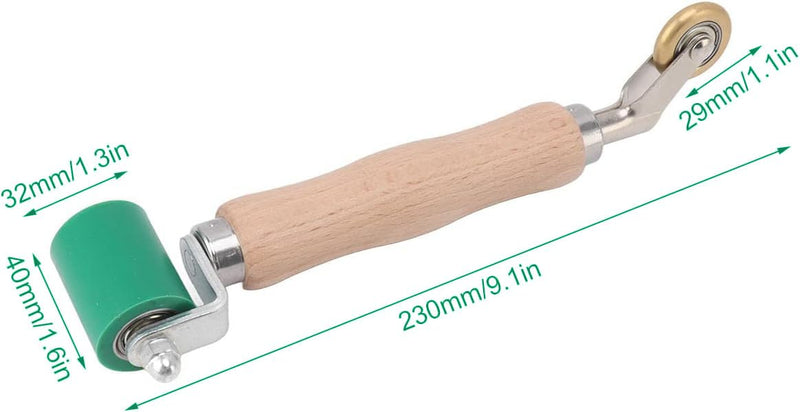 Seam Roller,House Paint Rollers, Smoothing Seam Roller Tool for PVC/TPO/EPDM Woodworking, Flooring, Wallpaper Installation Single Ply Roofing and Tape Hot Air Tools Overlap Welding