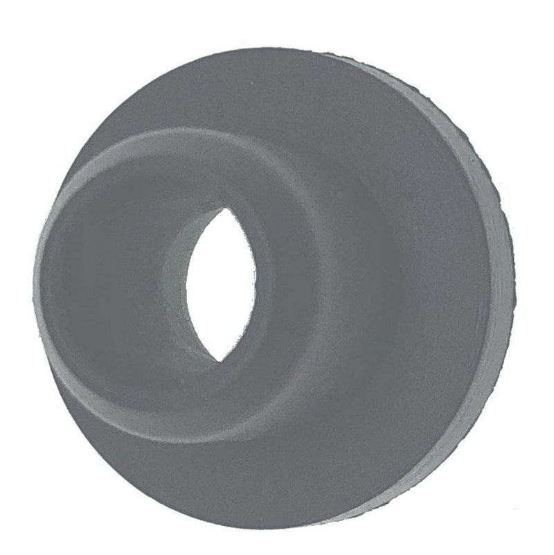 HORTIPOTS 1/4 Inch Rubber Grommet Pack of 25 Top Hat, 6 mm ID Small Tophat Grommet for OD 1/4 Inch Vinyl Rubber Tubing in Hydroponic and Irrigation Systems (Pack of 25)
