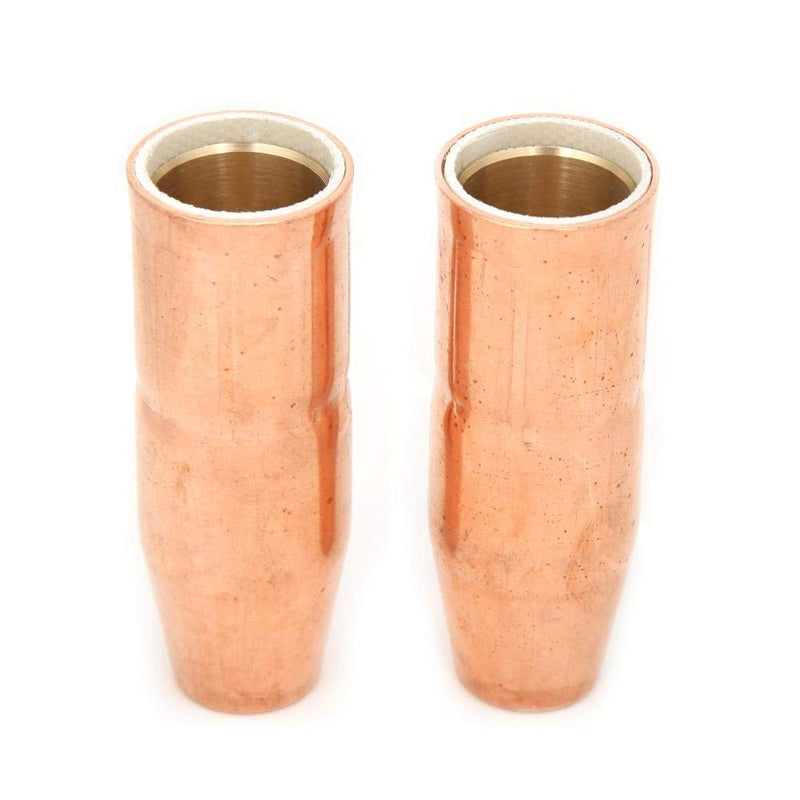 2pcs 169-724 MIG Welding Nozzles 1/2" Recessed Tip Fit for M25 M40 Gun