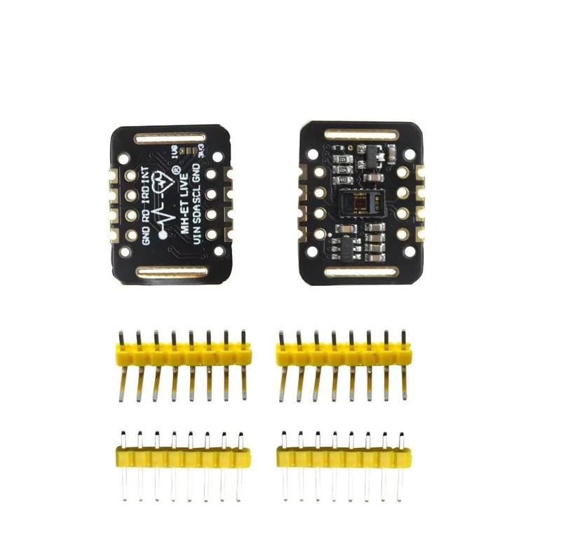 Heart Rate Sensor Module MAX30102 Pulse Detection Blood Oxygen Concentration Compatible for Arduino STM32 (Pack of 2)