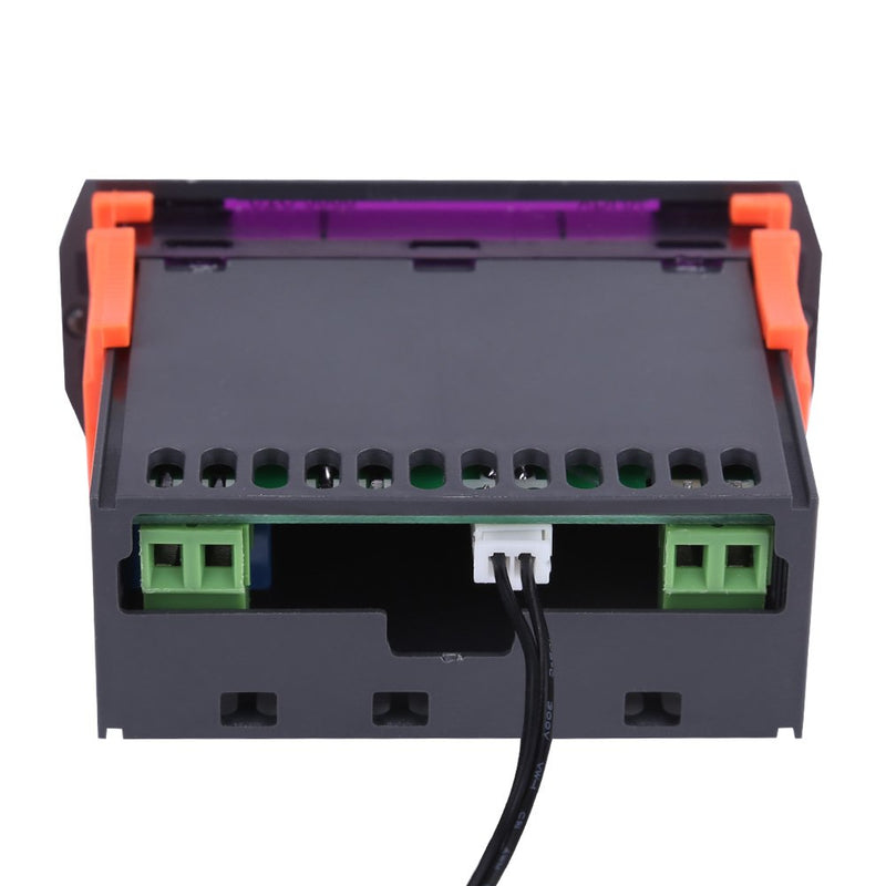 Digital Temperature Controller, 110V to 220V 10A / 30A 0.1 ° C Accuracy Touch Temperature Controller Electronic Digital Temp Control Thermostat with Sensor