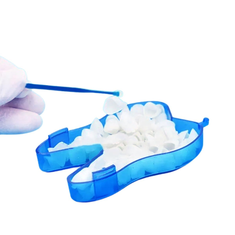 Dental Adhesive Tip Applicator 20pcs Dental Applicator Sticks Adhesive Tip for Teeth Crowns