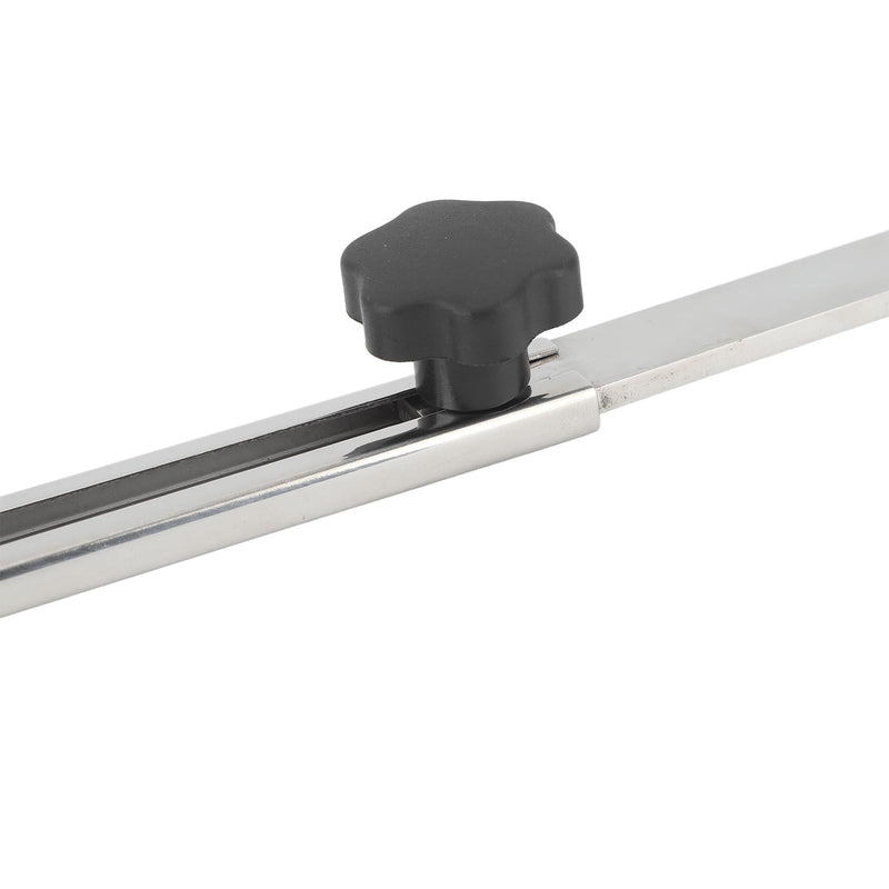 Diydeg Hatch Lid Stay, 10in to 18in Support and Adjuster, 316 Stainless Steel Hatch Adjuster for Boat Hatch Window Adjuster Support Rod, RV Yachts, Marine Hatch Lid Holder Adjuster