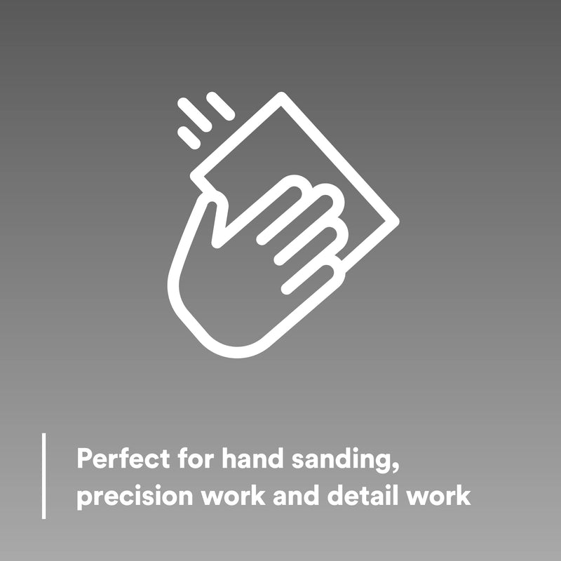 3M Softback Sanding Sponge 02602, 4 1/2 x 5 1/2 in, 20 Pack, Superfine Grit, Fast Cutting 4 x 5 1/2 in
