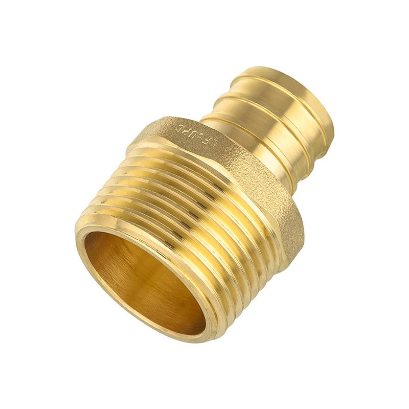 10-PACK EFIELD Pex Crimp Fitting,3/4" x 1"NPT Male Adapter(PEX1807030-10) Pack of 10 3/4 Inch x 1 Inch