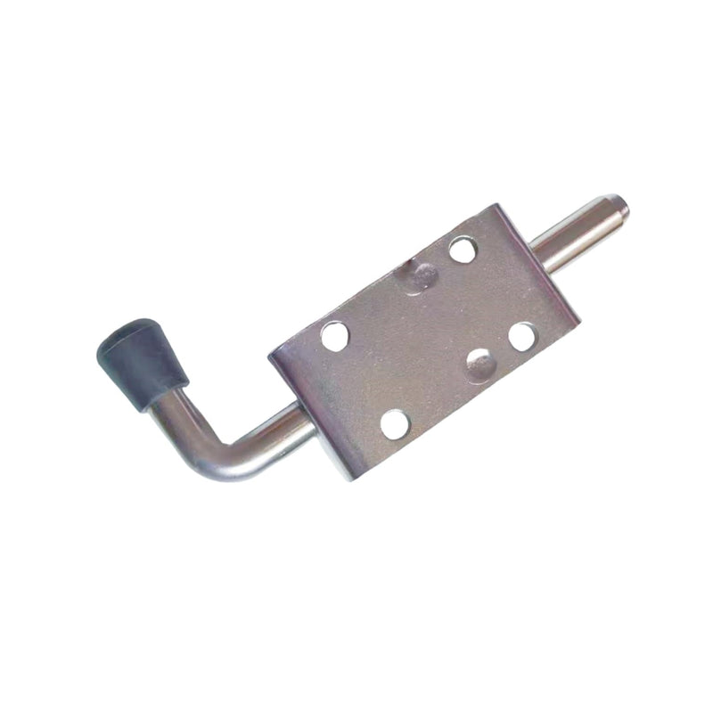 Spring-Loaded Door Latch, 12mm Solid 304 Stainless Steel Heavy-Duty Latch, Safety Bucket Bolt Latch Door Cabinet Hinge (Length: 220mm) Length: 220mm