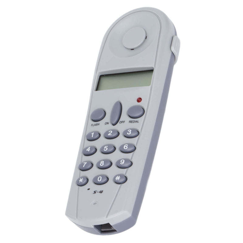 Telephone Butt Test Tester, S4 Phone Line Tester Kit, Support Replay, Real Time Date and Time Display, for Call, Caller ID, Phone Line Detection