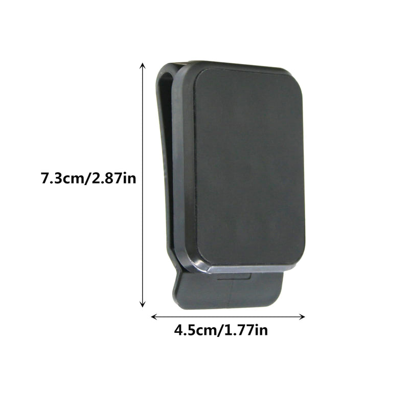Magnetic Tool Holder Super Strong Tool Holster, Magnet Belt Clip Neodymium Magnet Leather Sleeve for Screws, Hammers, Sockets, Pliers, Drills, Wrenches Magnetic Tools and Hardware 2 Pcs