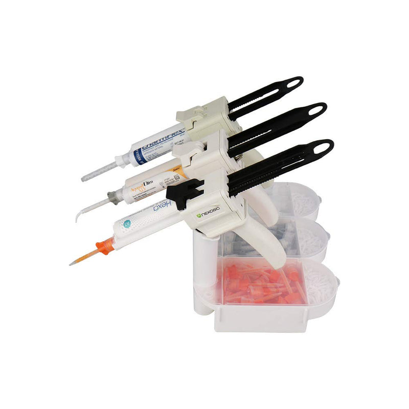 Holder for Dental Impression Dispenser Gun/Dental Mixing Tip/Dental Intra-Oral Tips Organizer…