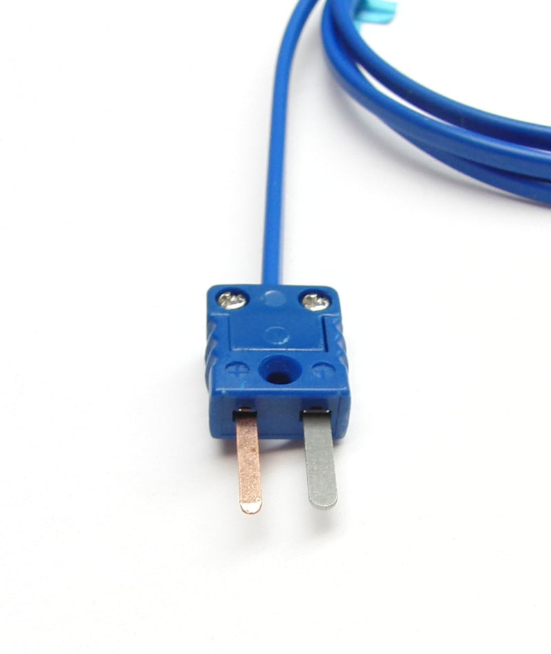 T-Type Thermocouple Extension Cable Wire with Miniature Mini Thermocouple Connectors 9 ft (= 3 Yard) Long