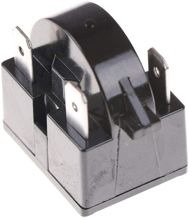 QP-02-4.7 3Pin 4.7Ohm PTC Starter/Start Relay Replacement for Mini Fridges, Compact Refrigerators, Beverage & Wine/Beer Coolers, Deep Freezers, Beer/Wine Refrigerators
