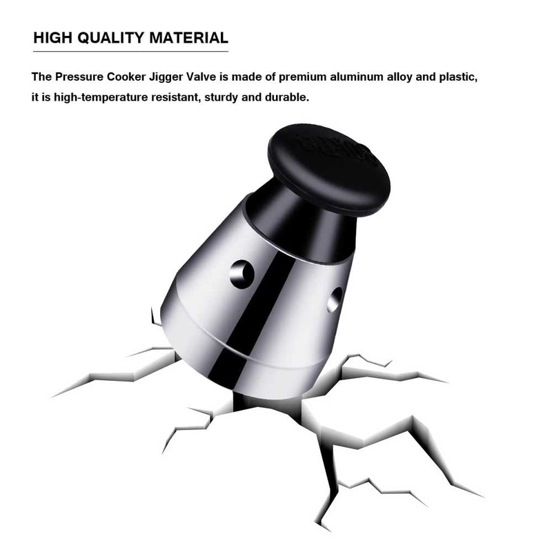 Pressure Cooker Jigger Valve, Universal Pressure Cooker Relief Jigger Valve Exhaust Valve