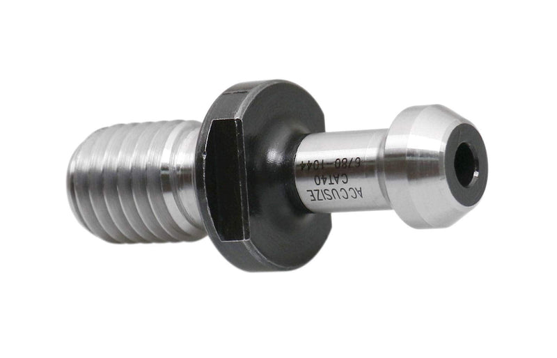 Accusize Industrial Tools Cat40 Pull Stud Retention Knob with Coolant Hole for Haas, Mitsubishi, Toshiba, Daewoo, Okk, Kitamura, Etc. 6780-1044 CAT40, 2.250" long Style C, with Hole
