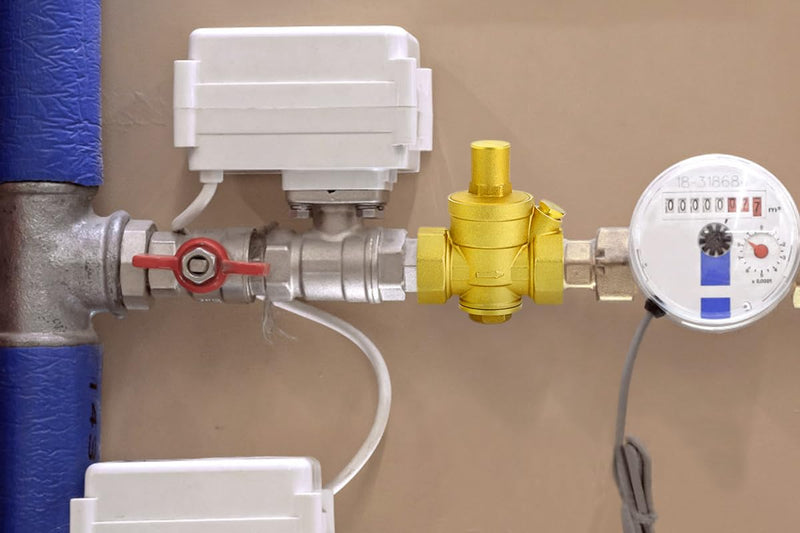 GASHER Brass 1/2" Pressure Regulator Adjustable,Water Pressure Reducer Kit, Pressure Relief Valve For RV Camper Travel,Water Heater,Solar And Home
