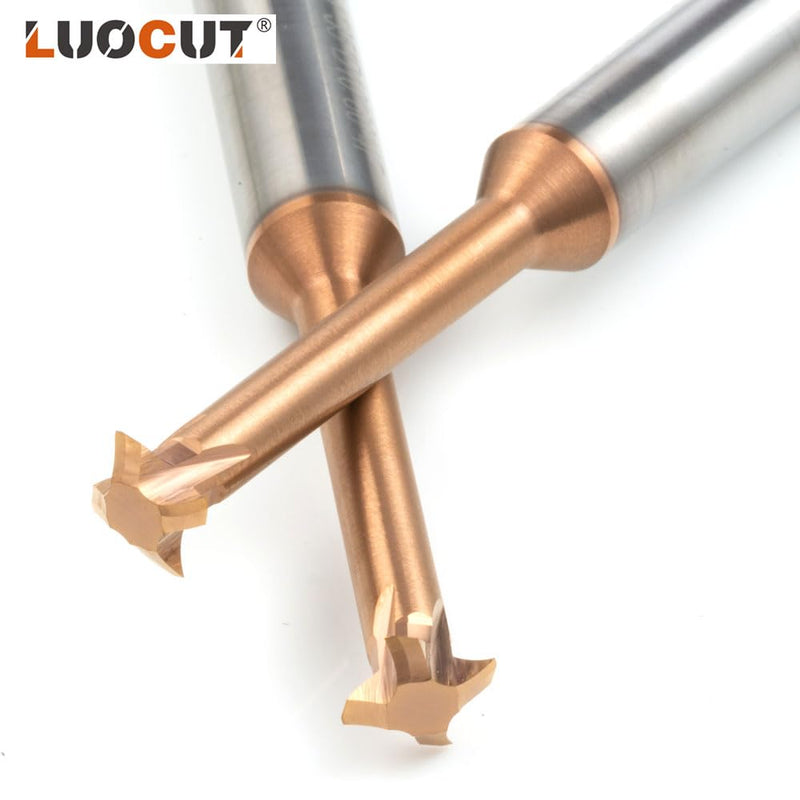 Thread Metric Thread milling Milling Cutter CNC Machine AlTiN Coating HRC60 for Steel (5pcs-D3.0 P0.5-0.8) PHF-D3.0 P0.5-0.8