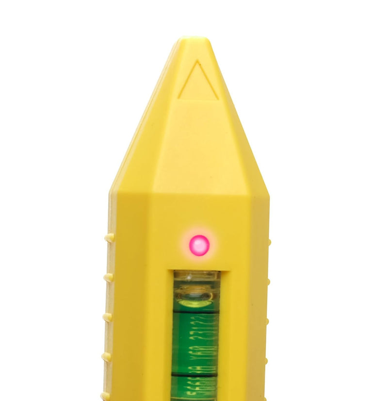Jokari Mag Stud Finder™ - Magnetic Stud Detector with Indicator Light, Built-in Level, and Magnet for Hanging Frames, Shelves, and TV Mounting on Drywall
