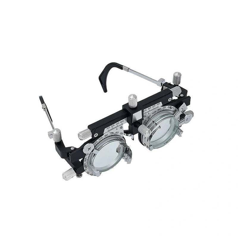 Optical Trial Lens Frame Adjustable Optometry Trial Frame with 360° Rotation & Wide Fit