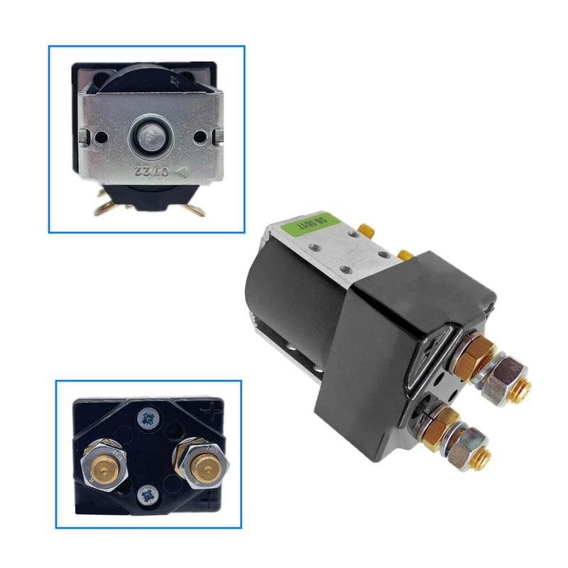 Contactor SW80B-156, 48V 125A For Curtis ZAPI B4SW11 Controller, Electric Forklift/Golf Cart Solenoid,Single Pole Single Throw SW80B156 SW80156