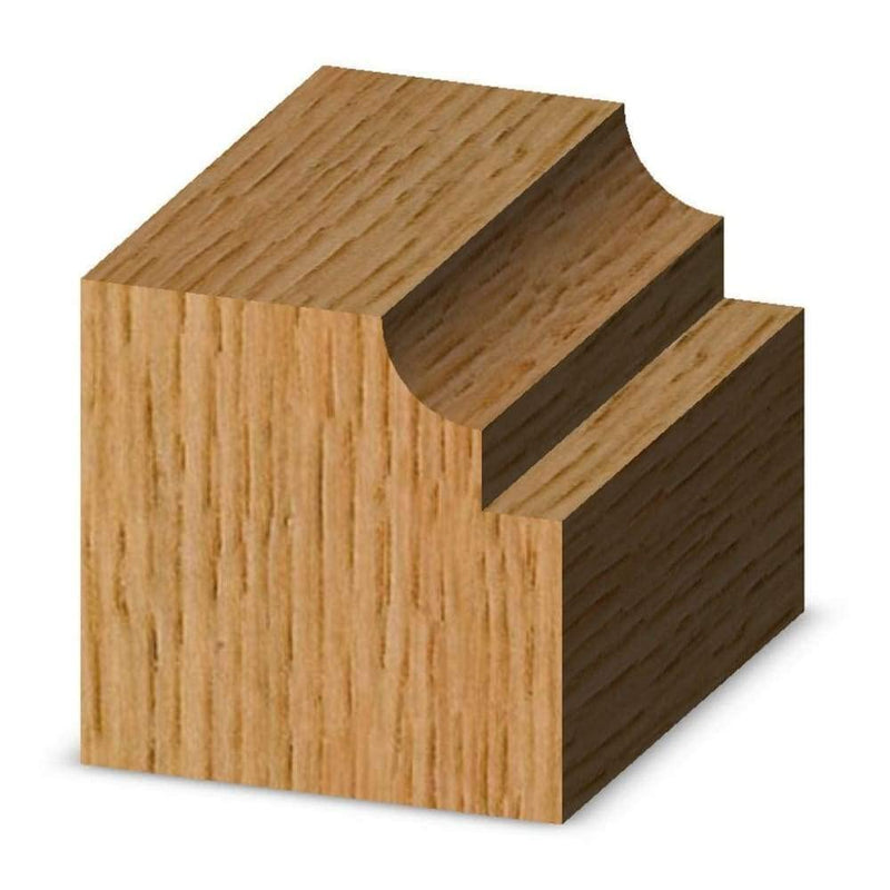 Whiteside Router Bits 3164 Classical Cove Bit with 5/32-Inch Radius, 1-1/4-Inch Large Diameter and 1/2-Inch Cutting Length