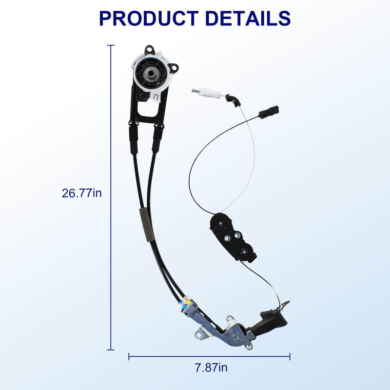 85016-08011 Driver Side Power Sliding Door Cable Fit for Toyota Sienna 2011-2020, Power Slide Sliding Door Cable Assembly Sub-Assembly Replace 85016-08010 Driver Side Left Side