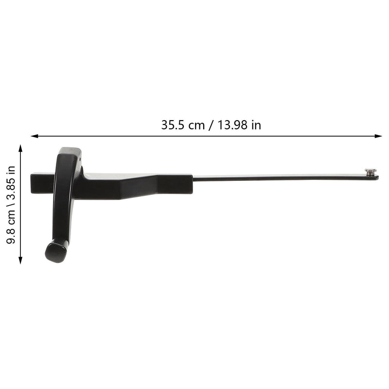 OSALADI Left Hand Casement Window Opener 12 Inch Zinc Alloy Single Arm Crank Manual Window Hardware for Vertical Sliding and Top-Hung Windows