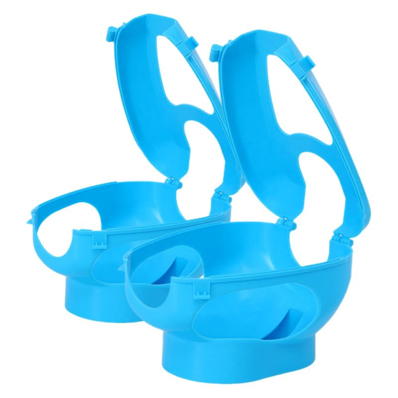 BESTonZON 2pcs Pigeon Injection Holder Feeding Stand for Easy Medicine Application Fixed Mount for Pigeons for Pet Bird Care