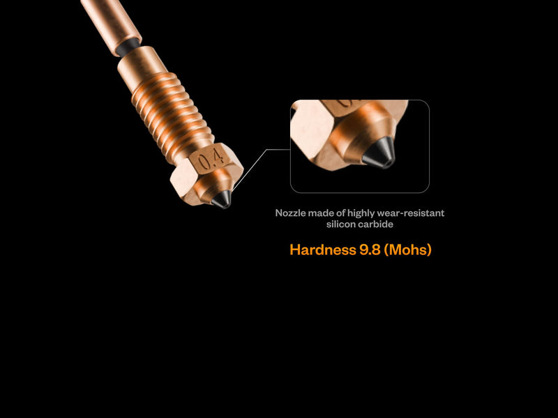 Phaetus NexTruder Prusa SiC Nozzle 0.4mm (PRUSA-SiC-NOZZLE-0400)