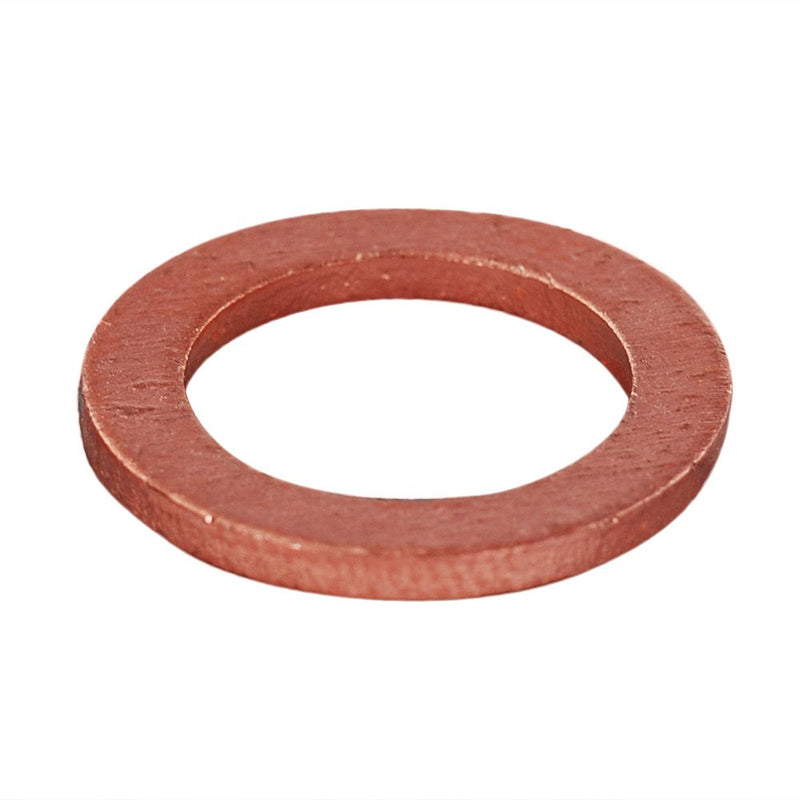 HIFROM 25pcs M12 Copper Washers Flat Ring Sump Plug Oil Seal Gasket Sealing Fitting Washers - NewNest Australia